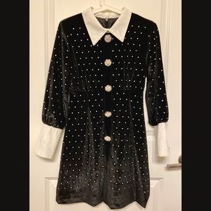 Custom Made Swarovski Crystal Embellished Dress